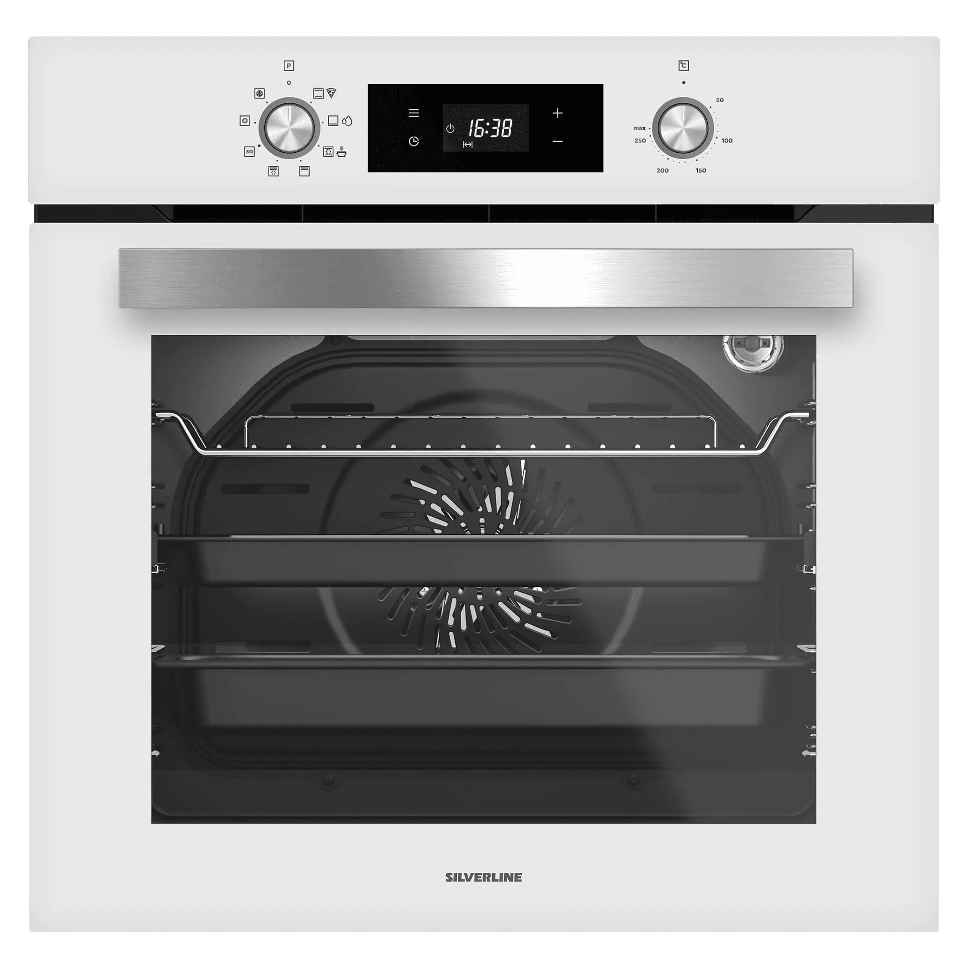 Silverline BO6504W01 8 Fonksiyon Beyaz Ankastre Fırın