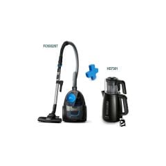 Philips FC9332/07 Powerpro City Süpürge + Hd-7301/00 Elektrikli Çay Makinesi Hediyeli