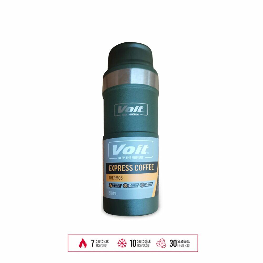 1VTAKTM20051/069 EXPRESS COFFEE THERMOS 510ML / YEŞİL