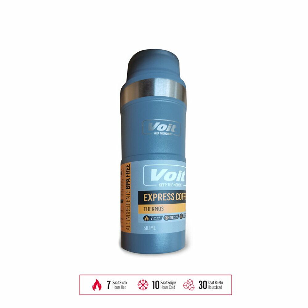 1VTAKTM20051/013 EXPRESS COFFEE THERMOS 510ML / GRİ